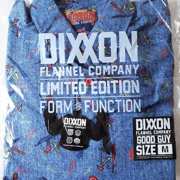Dixxon THE GOOD GUY Limited Edition Short Sleeve Halloween Party Shirt - Men's M - Picture 6 of 8